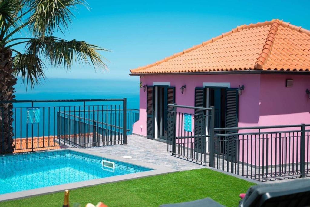 Villa Rosa With Private Pool By Hr Madeira ริเบรา บราวา ภายนอก รูปภาพ